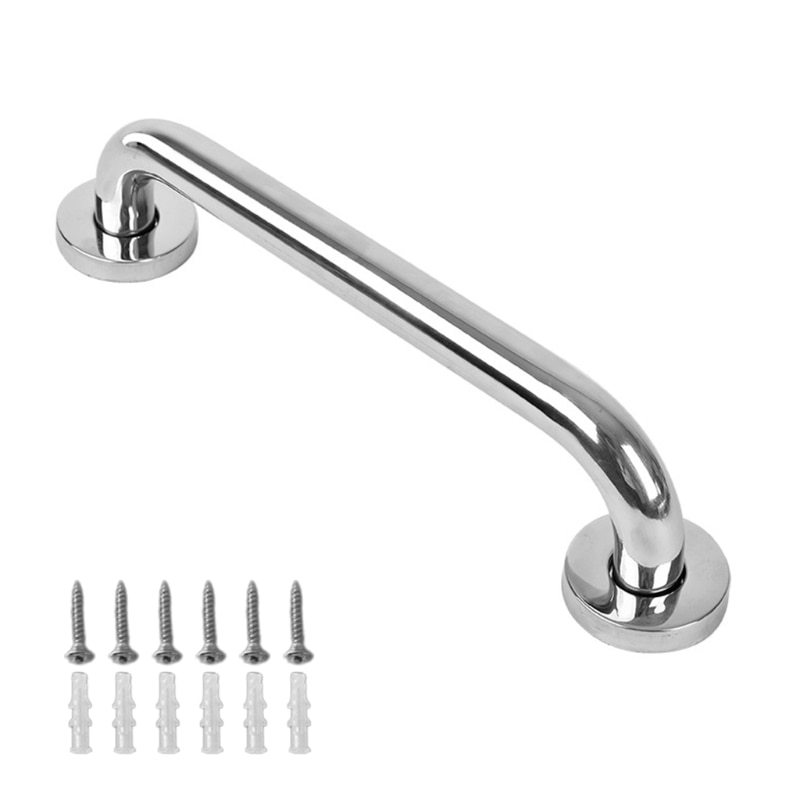 Safety Hand Rail Support Towel Rack Bath Handle Stainless Steel Grab Bars